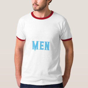 T-shirt Homme Texte personnalisé Ciel Bleu Couleur Hommes 