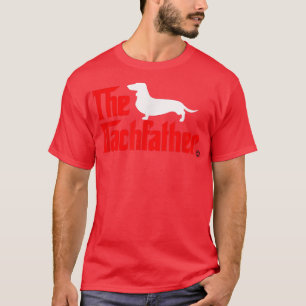 T-shirt homme The Dachfather (SH) drôle Dachshund