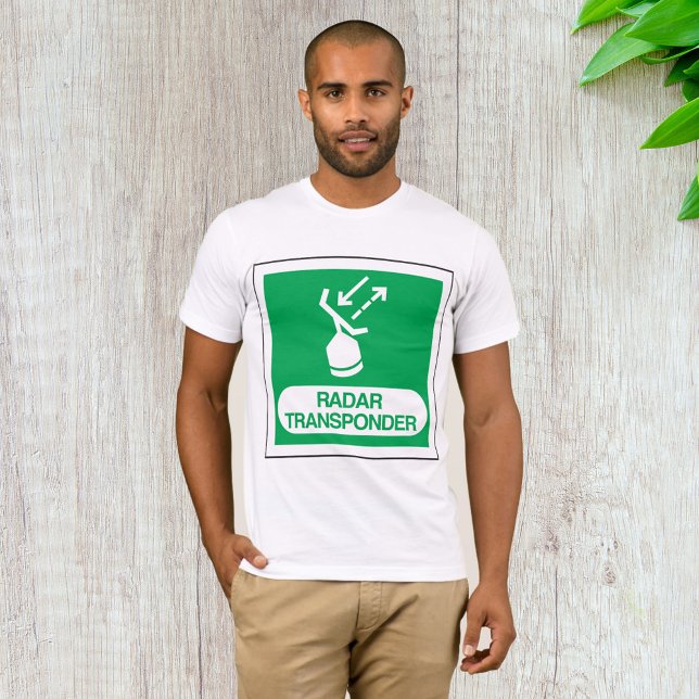 T-shirt homme transpondeur radar (Créateur téléchargé)