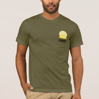 T-shirt homme vert