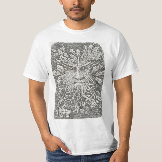 T-shirt Homme vert (Devant)