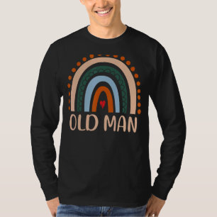 T-shirt Homme Vieux Rainbow Boho Rainbow Vieux homme Cool