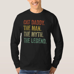 T-shirt Homme Vintage Chat Papa Chat Papa Chat Papa Homme