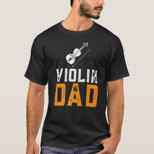 T-shirt Homme Violon Papa Musicien Orchestre Enseignant Vi