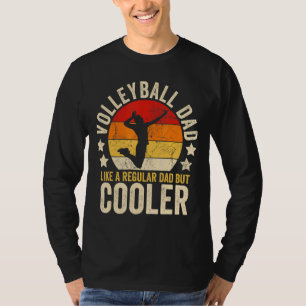 T-shirt Homme Volleyball Papa Comme Un Père Régulier Mais 