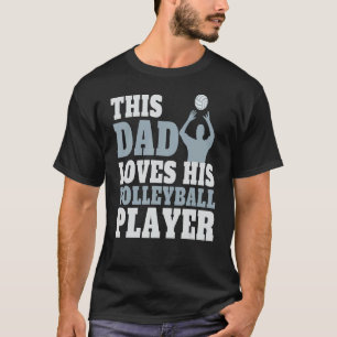 T-shirt Homme Volleyball Papa Dit Joueurs De Volleyball Da