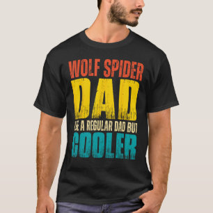 T-shirt Homme Wolf Spider Papa Comme un père régulier mais