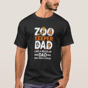 T-shirt Homme Zookeeper Papa Zoo Animal Zookeeper 1