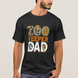T-shirt Homme Zookeeper Papa Zoo Animal Zookeeper 5
