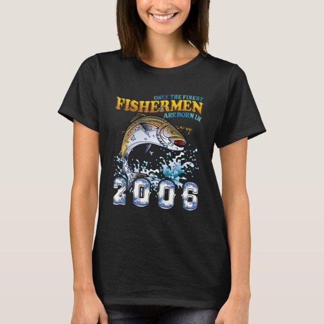 T-shirt Hommes 16ème Anniversaire Seuls Les Plus Beaux Pêc (Devant)