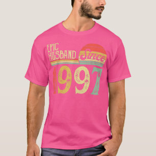 T-shirt Hommes 25e anniversaire de Mariage s, mari épopé d