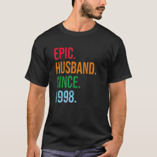 T-shirt Hommes 25e anniversaire Mariage Idées Épopée Mari