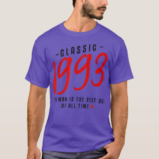 T-shirt Hommes 29e anniversaire Vintage 1993 Meilleur papa