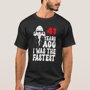 T-shirt Hommes 41e Anniversaire Gag robe 41 Années Il Y A 