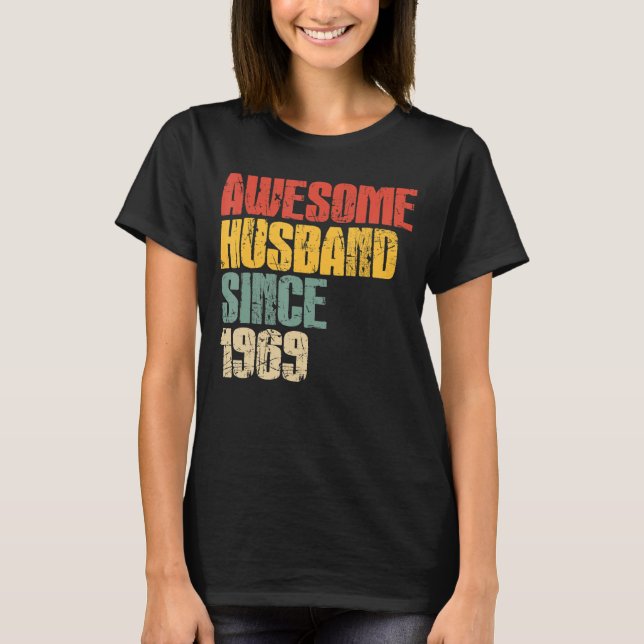 T-shirt Hommes 54e anniversaire de Mariage pour lui mervei (Devant)