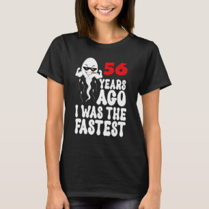 T-shirt Hommes 56e Anniversaire Gag robe Il ya 56 Ans J'Ét