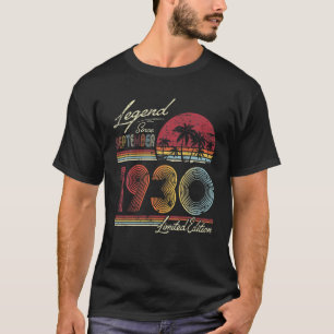 T-shirt Hommes 57 Ans L'Homme Mythe Légende Août 1964