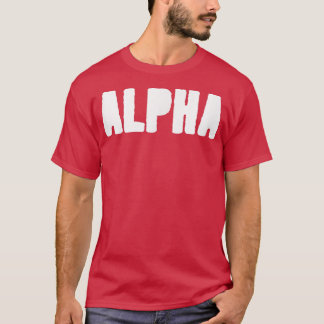 T-shirt Hommes ALPHA Salle de gym Fitness entraînement Bod