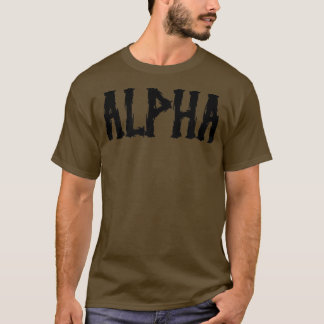 T-shirt Hommes ALPHA Salle de gym Fitness entraînement Bod