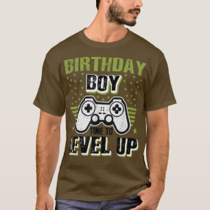 T-shirt Hommes Anniversaire Garçon Temps De Monter Les Jeu
