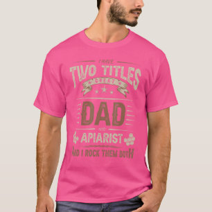 T-shirt Hommes Apiary Papa tenue Deux titres Citer Apiaris