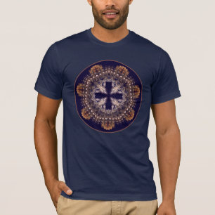T-shirt Homme's Basic American Apparel Sacred Geometry