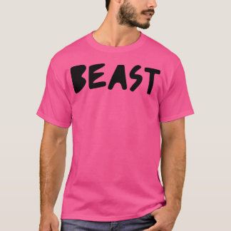 T-shirt Hommes Beast Gym Fitness entraînement Bodybuilding
