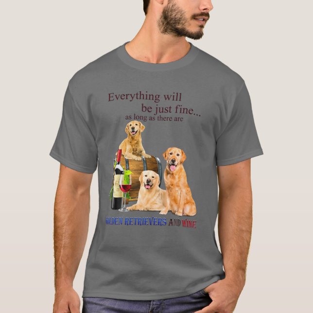 T-shirt Hommes-cadeaux de chiens jolies et amusantes (Devant)