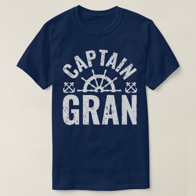 T-shirt Hommes Capitaine Gran Propriétaire du bateau Lac B (Design devant)