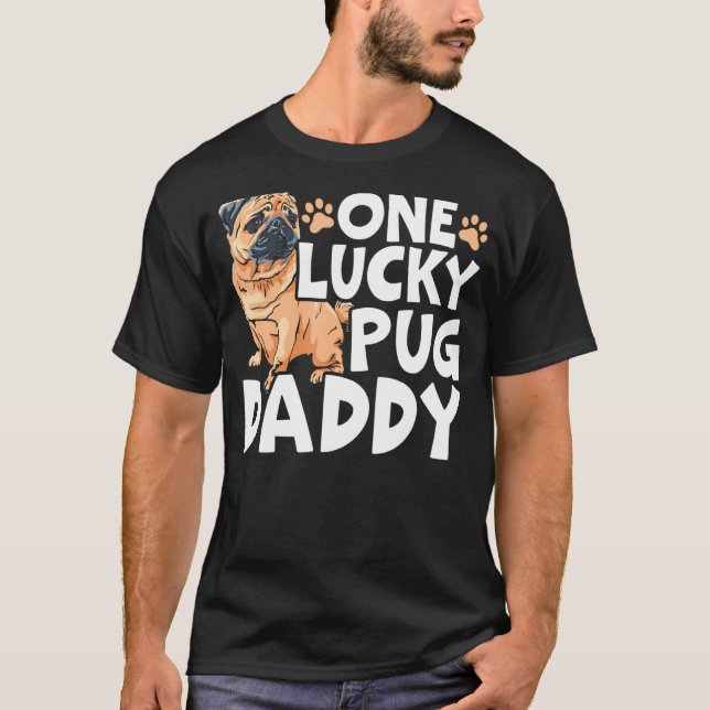 T-shirt Hommes Carlin Papa Chien éleveur Propriétaire Chie (Devant)