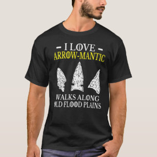 T-shirt Hommes Chasseur de pointes d'arc collecte Arrow ma