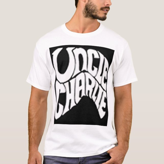 T-shirt Hommes classiques d'oncle Charlie Customizable (Devant)