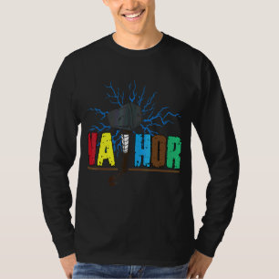 T-shirt Hommes Cool Va Thor Hammer Vathor Viking Papa Père