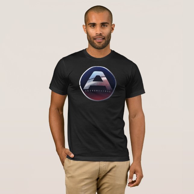 T-shirt Hommes d'Andromenerds de la meilleure qualité (Devant entier)
