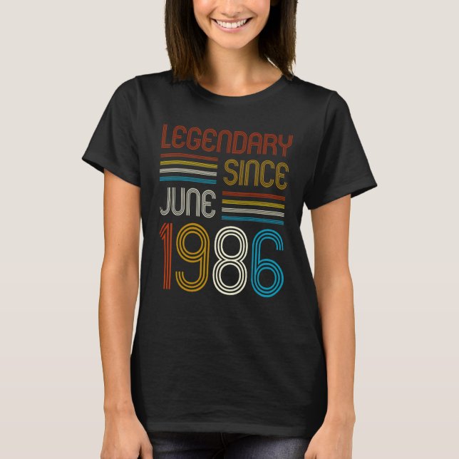T-shirt Hommes de 37 ans Femmes 37e anniversaire Légende d (Devant)