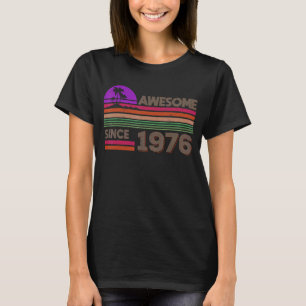 T-shirt Hommes De 46 Ans Femmes Étonnantes Depuis 1976