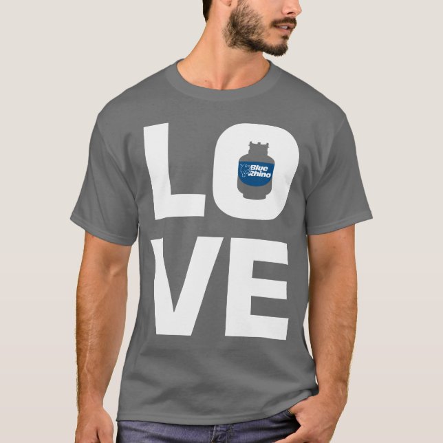 T-shirt Hommes de Blue Rhino "Love" (Devant)
