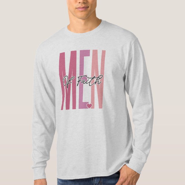 T-shirt Hommes De Foi T-Chemise (Devant)