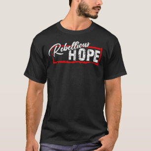 T-shirt Hommes de l'espoir rebelle des femmes