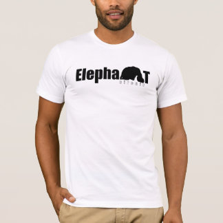T-shirt Hommes de logo de circuit d'éléphant
