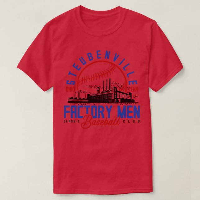 T-shirt Hommes de l'usine de Steubenville (Design devant)