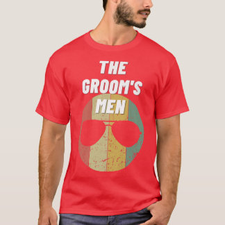 T-shirt Hommes de Mariage de Marié Témoin de Mariage Enter