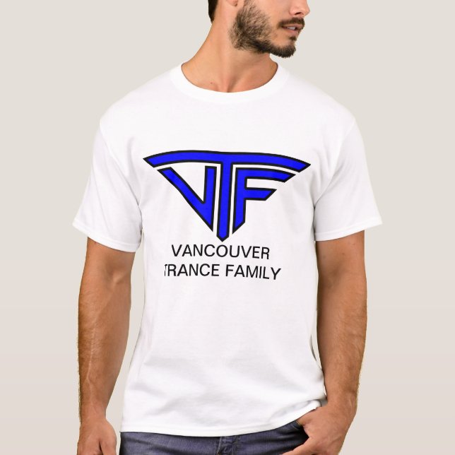 T-shirt Hommes de VTF (logo bleu-foncé) (Devant)