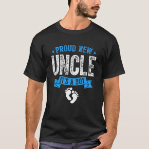 T-shirt Hommes déshonorés Fiers Nouveau Oncle C'est un gar