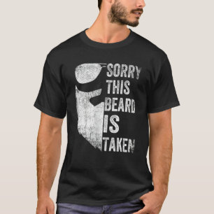 T-shirt Hommes Désolé cette barbe est prise Valentines Day