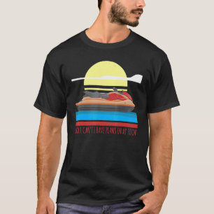T-shirt Hommes Désolé de ne pas pouvoir avoir des plans su