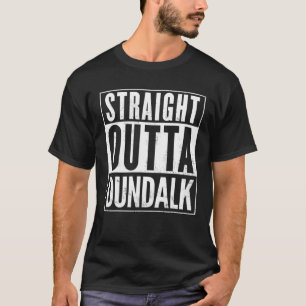 T-shirt Hommes Droit Devant Dundalk Drôle