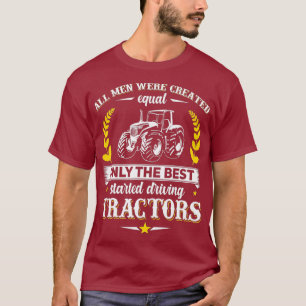T-shirt Hommes Drôle Agriculture Seulement Les Meilleurs H
