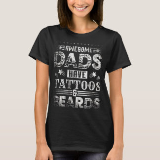 T-shirt Hommes Drôle Fête des pères Awesome Les papas ont 