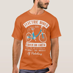 T-shirt Hommes ebike femmes vélos vélos vélos vélos vélos